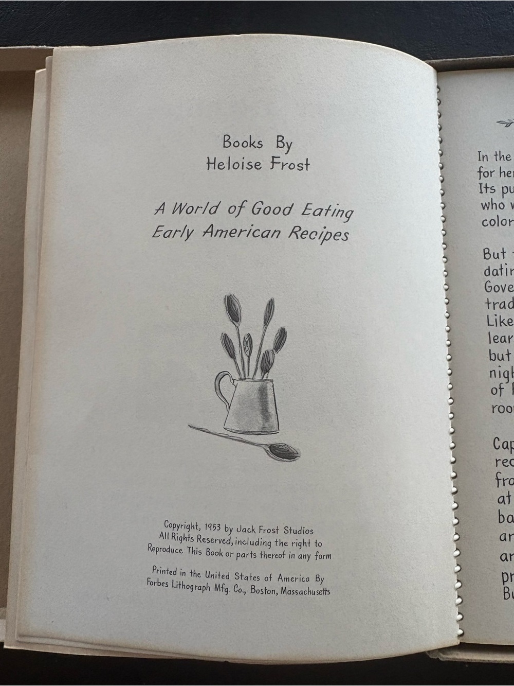 Vintage Cookbook - Picture 3 of 5
